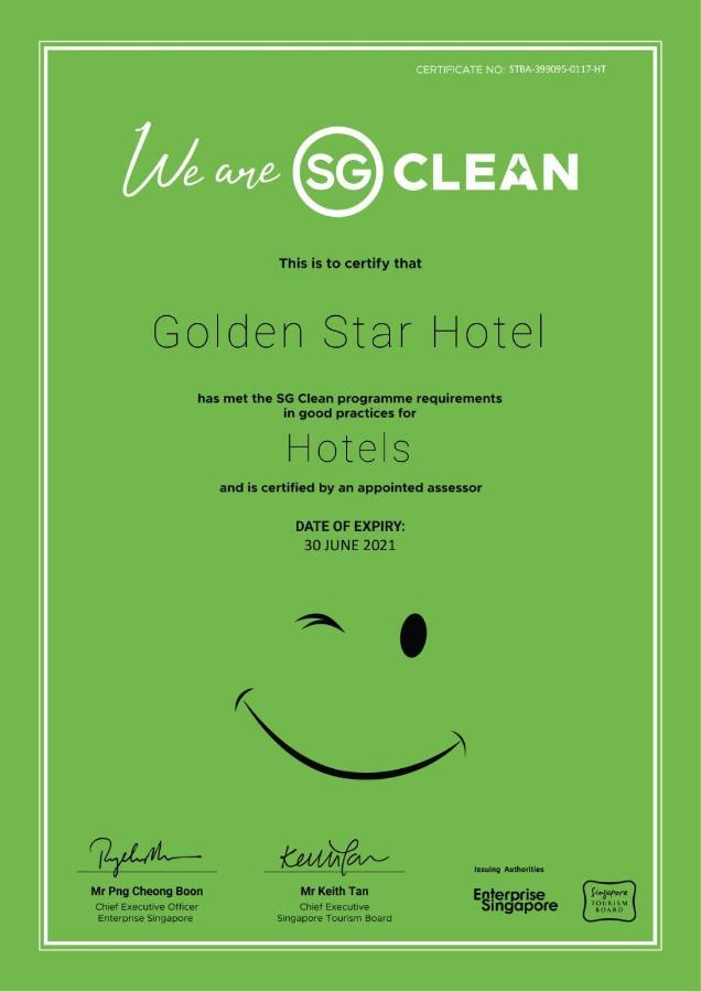 Golden Star Hotel Singapur Dış mekan fotoğraf